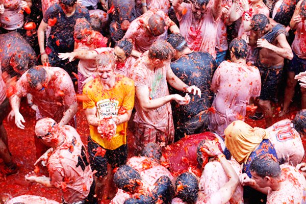 Tomatina Food Fight